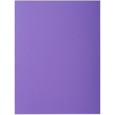 Exacompta 216008E 50er Pack Aktendeckel ROCKS aus extra starkem Karton für DIN A4 dunkelviolett Hefter ideal für das Büro und Schule und die mobile Organisation Exacompta 216008E 50er Pack Aktendeckel ROCKS aus extra starkem Karton für DIN A4 dunkelviolett Hefter ideal für das Büro und Schule und die mobile Organisation