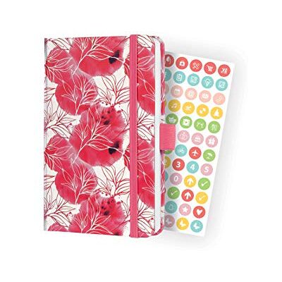 Sigel J2300 Wochenkalender Jolie 2022 Floral Pink ca. A6 pink, weiß Hardcover 174 Seiten mit fröhlichem Kalendarium, vielen Infos und praktischen Stickern FSC-zertifiziert Terminplaner Sigel J2300 Wochenkalender Jolie 2022 Floral Pink ca. A6 pink, weiß Hardcover 174 Seiten mit fröhlichem Kalendarium, vielen Infos und praktischen Stickern FSC-zertifiziert Terminplaner