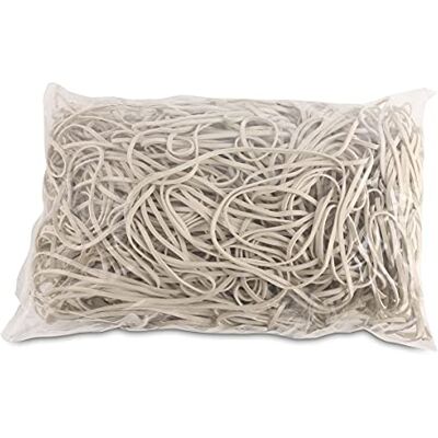 OFFICER PRODUCTS OFFICE PRODUCTS Gummibander Durchmesser: 130mm Farbe: Weiß/Gewicht: 1000g 1 kg/Haushaltsgummi Gummiringe Gummi/Kautschuk 60% / Gummis für Zuhause Büro Schule OFFICER PRODUCTS OFFICE PRODUCTS Gummibander Durchmesser: 130mm Farbe: Weiß/Gewicht: 1000g 1 kg/Haushaltsgummi Gummiringe Gummi/Kautschuk 60% / Gummis für Zuhause Büro Schule
