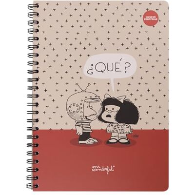 Mr. Wonderful A4-Notizbuch – Mafalda Mr. Wonderful A4-Notizbuch – Mafalda
