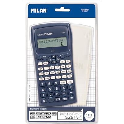 MILAN ® Blisterpackung Wissenschaftlicher Taschenrechner M240 Serie 1918, Blau MILAN ® Blisterpackung Wissenschaftlicher Taschenrechner M240 Serie 1918, Blau