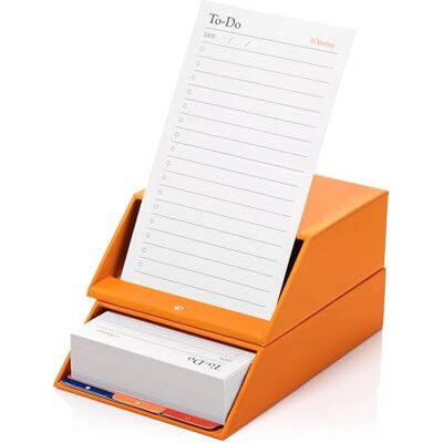 Notsu Centre Rise To-Do-Liste Kartenplaner Box Ständer Set 50 faltbare To-Do-Notizkarten vertikal 7,6 x 12,7 cm, Produktivitäts-Index-Karten-Organizer, Tab-Trenner, Schreibtischkartenhalter, Ständer Notsu Centre Rise To-Do-Liste Kartenplaner Box Ständer Set 50 faltbare To-Do-Notizkarten vertikal 7,6 x 12,7 cm, Produktivitäts-Index-Karten-Organizer, Tab-Trenner, Schreibtischkartenhalter, Ständer