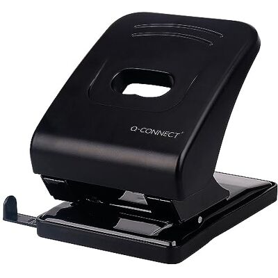 Q-Connect KF01236 Profi Locher, 40 Blatt schwarz Q-Connect KF01236 Profi Locher, 40 Blatt schwarz