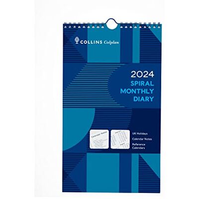 Collins Colplan 2024 Terminplaner Monatlicher Spiralplaner Geschäftsplaner und Organizer Januar bis Dezember 2024 Terminplaner Monatlich - 64-24 Collins Colplan 2024 Terminplaner Monatlicher Spiralplaner Geschäftsplaner und Organizer Januar bis Dezember 2024 Terminplaner Monatlich - 64-24
