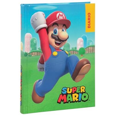 COMIX Super Mario Schülerkalender 2024-2025, offizielles Super Mario Tagebuch, 12 Monate, ideal für die Grundschule, mit gepolstertem Einband und 320 farbig bedruckten Innenseiten, 13 x 17,8 cm, Rot COMIX Super Mario Schülerkalender 2024-2025, offizielles Super Mario Tagebuch, 12 Monate, ideal für die Grundschule, mit gepolstertem Einband und 320 farbig bedruckten Innenseiten, 13 x 17,8 cm, Rot