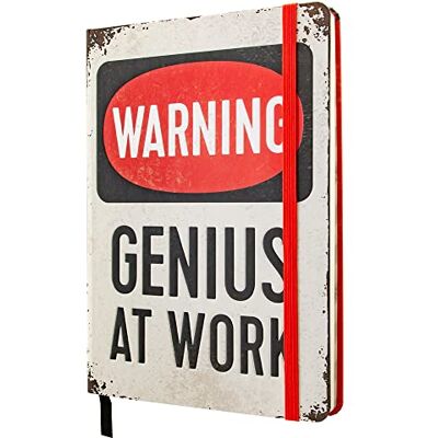 ART Retro Notizbuch, A5, Genius At Work ART Retro Notizbuch, A5, Genius At Work