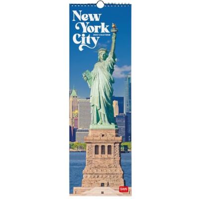 LEGAMI – Kalender 2027 Wandkalender, New York, 12 Monate, 16 x 49 cm LEGAMI – Kalender 2027 Wandkalender, New York, 12 Monate, 16 x 49 cm