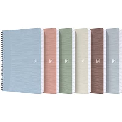 Oxford 94883 Maxiqubuch Spiralato A4, 1 Rigo, 180fg, 90g, mehrfarbig, Rec'Up Oxford 94883 Maxiqubuch Spiralato A4, 1 Rigo, 180fg, 90g, mehrfarbig, Rec'Up