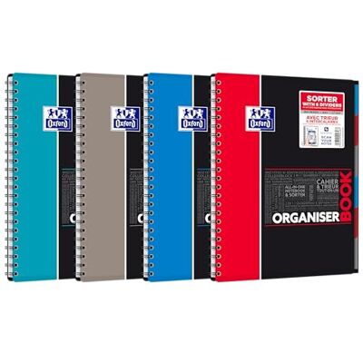 Oxford Organiserbook Studium Digitaler Collegeblock A4+(210 x 297 mm), 160 Pages Oxford Organiserbook Studium Digitaler Collegeblock A4+(210 x 297 mm), 160 Pages