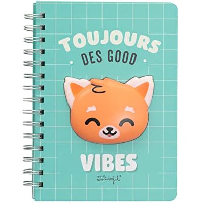 Mr. Wonderful Notizbuch – Immer des good vibes Mr. Wonderful Notizbuch – Immer des good vibes
