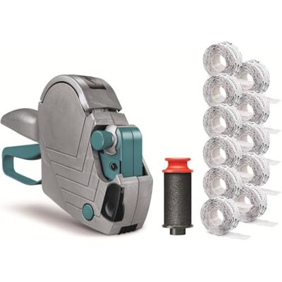 Meto Basic S Starter Kit inkl. 11.000 Etiketten – Preis, Datum, MHD (1-zeilig, 8-stellig für 22x12 mm Etiketten, sofort einsatzbereit) Handauszeichner + 11 Etikettenrollen Meto Basic S Starter Kit inkl. 11.000 Etiketten – Preis, Datum, MHD (1-zeilig, 8-stellig für 22x12 mm Etiketten, sofort einsatzbereit) Handauszeichner + 11 Etikettenrollen