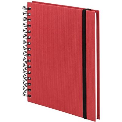 Rössler SOHO Notizbuch A5 blanko mit Gummizug Spiralnotizbuch Notebook A5 Bullet Journal A5 A5 Notizbuch Notizbuch blanko Kladde in DIN A5 1 Stück Farbe: Rot Spiralnotizbuch mit Gummizug für Notizen, Skizzen, Bullet Journaling, Ideen und Rössler SOHO Notizbuch A5 blanko mit Gummizug Spiralnotizbuch Notebook A5 Bullet Journal A5 A5 Notizbuch Notizbuch blanko Kladde in DIN A5 1 Stück Farbe: Rot Spiralnotizbuch mit Gummizug für Notizen, Skizzen, Bullet Journaling, Ideen und