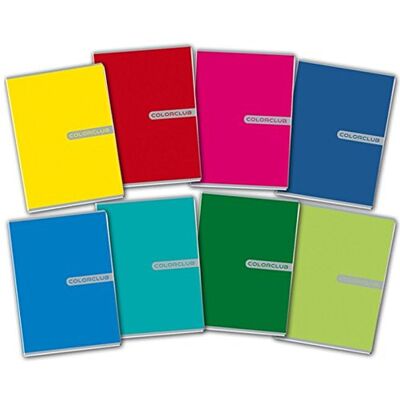 Blasetti 10 Maxi Hefte A4 Colorclub einfarbig 5 mm Blasetti 10 Maxi Hefte A4 Colorclub einfarbig 5 mm