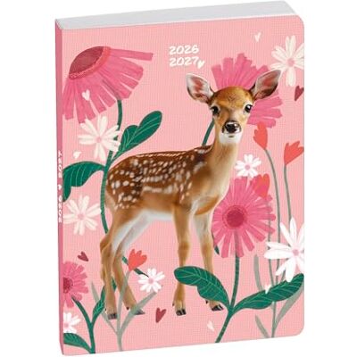 Exacompta 1877826E – Kalender Forum Lovely, 12 x 17 cm – Tageskalender August 2026 bis Juli 2027 – Rehkitz Exacompta 1877826E – Kalender Forum Lovely, 12 x 17 cm – Tageskalender August 2026 bis Juli 2027 – Rehkitz