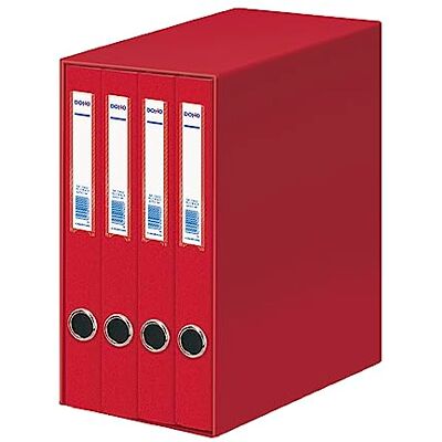 DOHE oficolor – Modul, 4 Ordner, Folio, rot DOHE oficolor – Modul, 4 Ordner, Folio, rot