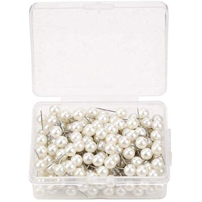 Hilitand 200 stücke Karte Nagel Pinnadeln Plastik Markierung Thumbtack Pins Dekorative DIY Werkzeug(Weiß) Hilitand 200 stücke Karte Nagel Pinnadeln Plastik Markierung Thumbtack Pins Dekorative DIY Werkzeug(Weiß)