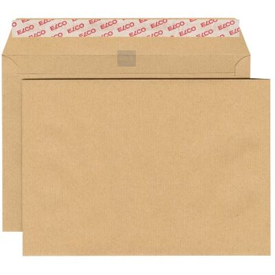 ELCO 62480 Briefumschläge ohne Sichtfenster, Format C5, Braun, 500 Stück ELCO 62480 Briefumschläge ohne Sichtfenster, Format C5, Braun, 500 Stück