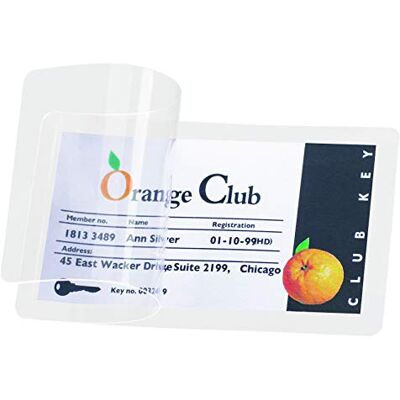 Pelltech SELF LAMINATING CARDS 54X86 PK100 25230 Pelltech SELF LAMINATING CARDS 54X86 PK100 25230