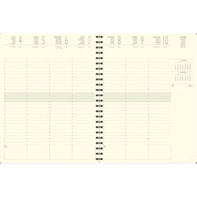 Exacompta 27822E Eurotime 27S Nachfüllpack für den Schreibtisch, Spiralbindung, 21 x 27 cm, Wochenkalender Januar bis Dezember 2026 Exacompta 27822E Eurotime 27S Nachfüllpack für den Schreibtisch, Spiralbindung, 21 x 27 cm, Wochenkalender Januar bis Dezember 2026