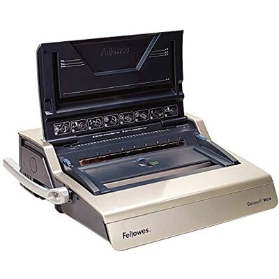 Fellowes Profi Drahtbindegerät Galaxy-E Wire platin/anthrazit Fellowes Profi Drahtbindegerät Galaxy-E Wire platin/anthrazit