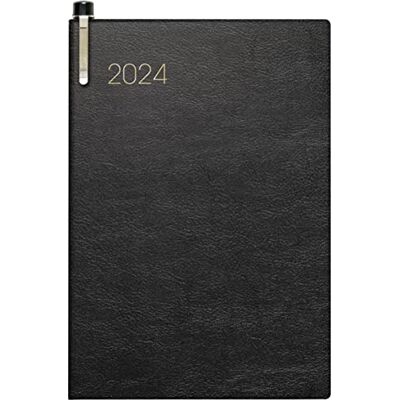 BRUNNEN Wochenkalender Modell 723 2024 2 Seiten = 1 Woche Blattgröße 7,6 x 11,2 cm schwarz BRUNNEN Wochenkalender Modell 723 2024 2 Seiten = 1 Woche Blattgröße 7,6 x 11,2 cm schwarz