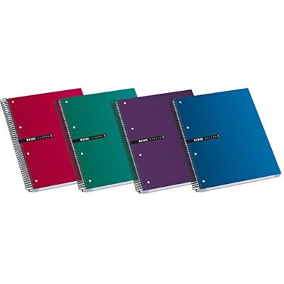 Enri Status – Pack von 5 europeanbook5 Deckel extradura Spiralbuch, A4 +, 5 x 5 Enri Status – Pack von 5 europeanbook5 Deckel extradura Spiralbuch, A4 +, 5 x 5