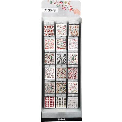 Creativ e 97737 Boden-Display mit Aufklebern, unmontiert, 432 Verkaufseinheiten, 1500 mm Höhe, 580 mm Breite, 250 mm Tiefe Creativ e 97737 Boden-Display mit Aufklebern, unmontiert, 432 Verkaufseinheiten, 1500 mm Höhe, 580 mm Breite, 250 mm Tiefe