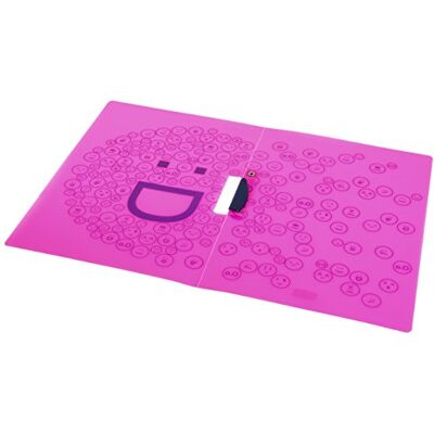 Fellowes 1029001 Shock 'N' Smile Verpackung Ordner mit 3 Klappen, mehrfarbig, 4 Stück Fellowes 1029001 Shock 'N' Smile Verpackung Ordner mit 3 Klappen, mehrfarbig, 4 Stück