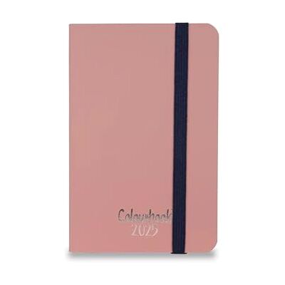 Colourbook Vogue Tageskalender 2025, Verschluss mit Gummiband (Altrosa) Colourbook Vogue Tageskalender 2025, Verschluss mit Gummiband (Altrosa)
