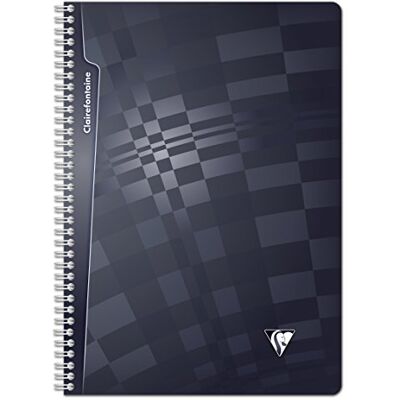 Clairefontaine 208142C Spiralheft A4, Umschlag PP, kariert, 50 Blatt Clairefontaine 208142C Spiralheft A4, Umschlag PP, kariert, 50 Blatt