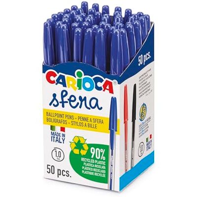 CARIOCA SFERA Flowpack Box, 50 Stück, Blau CARIOCA SFERA Flowpack Box, 50 Stück, Blau