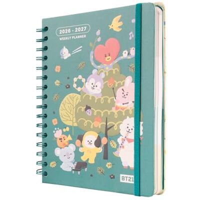 Grupo Erik Hausaufgabenheft 2026 2027 BT21 Kalender Schulplaner A5 Schulkalender Schülerkalender Studienplaner Wochenplaner Terminplaner 2026 2027 A5 K-Pop Kwaii Sachen Geschenke zur Einschulung Grupo Erik Hausaufgabenheft 2026 2027 BT21 Kalender Schulplaner A5 Schulkalender Schülerkalender Studienplaner Wochenplaner Terminplaner 2026 2027 A5 K-Pop Kwaii Sachen Geschenke zur Einschulung