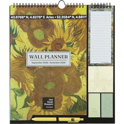 Grupo Erik Kalender 2026 Van Gogh Kalender 2026 Wandkalender 2025 2026 Familienplaner Monatsplaner für 16 Monate Offizielles Lizenzprodukt Van Gogh Merch Gelb Grupo Erik Kalender 2026 Van Gogh Kalender 2026 Wandkalender 2025 2026 Familienplaner Monatsplaner für 16 Monate Offizielles Lizenzprodukt Van Gogh Merch Gelb