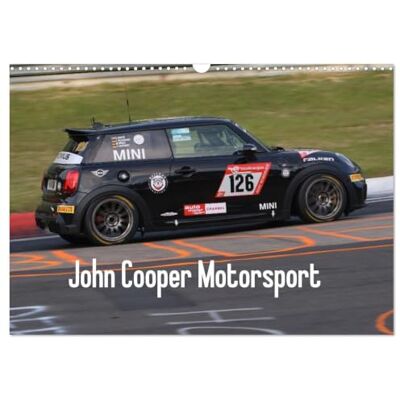 CALVENDO John Cooper Motorsport (Calendrier mural 2027 DIN A3 vertical), calendrier mensuel CALVENDO John Cooper Motorsport (Calendrier mural 2027 DIN A3 vertical), calendrier mensuel