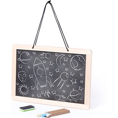 KDS Kreidetafel Whiteboard MARNIK 2 Seiten mit Kreide und Marker 31 x 21cm KDS Kreidetafel Whiteboard MARNIK 2 Seiten mit Kreide und Marker 31 x 21cm
