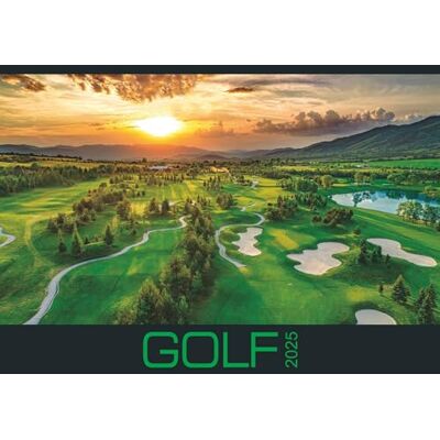 Alpha Golf 2025 Bildkalender, 48,5x34cm, Wandkalender mit hochwertigen Motiven für jeden Monat, mit Infos zum abgebildeten Motiv, Kalenderwochen und britisches Kalendarium Alpha Golf 2025 Bildkalender, 48,5x34cm, Wandkalender mit hochwertigen Motiven für jeden Monat, mit Infos zum abgebildeten Motiv, Kalenderwochen und britisches Kalendarium