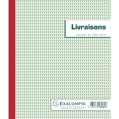 Exacompta Formularbuch "Livraison", 210 x 180 mm VE = 1 Exacompta Formularbuch "Livraison", 210 x 180 mm VE = 1
