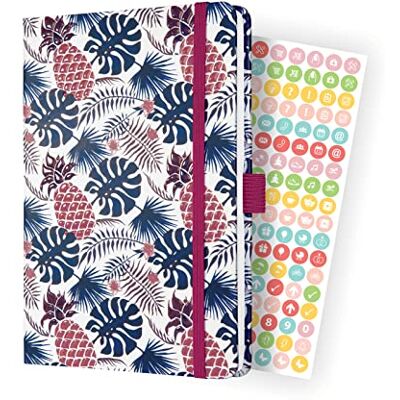 Sigel J3317 Wochenkalender Jolie 2023 Tropic Blue ca. A5 blau Hardcover Gummiband, Stiftschlaufe, Einstecktasche 174 Seiten FSC-zertifiziert Terminplaner Sigel J3317 Wochenkalender Jolie 2023 Tropic Blue ca. A5 blau Hardcover Gummiband, Stiftschlaufe, Einstecktasche 174 Seiten FSC-zertifiziert Terminplaner
