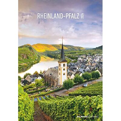 Alpha Rheinland-Pfalz 2024 Bild-Kalender 23,7x34 cm Regional-Kalender Wandkalender mit Platz für Notizen Alpha Rheinland-Pfalz 2024 Bild-Kalender 23,7x34 cm Regional-Kalender Wandkalender mit Platz für Notizen