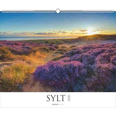Alpha Sylt 2026 – XXL Bildkalender 60×50 cm, Panorama-Wandkalender im Querformat, Landschaftskalender mit Nordsee- & Küstenmotiven, Wandplaner, FSC-zertifiziert Alpha Sylt 2026 – XXL Bildkalender 60×50 cm, Panorama-Wandkalender im Querformat, Landschaftskalender mit Nordsee- & Küstenmotiven, Wandplaner, FSC-zertifiziert
