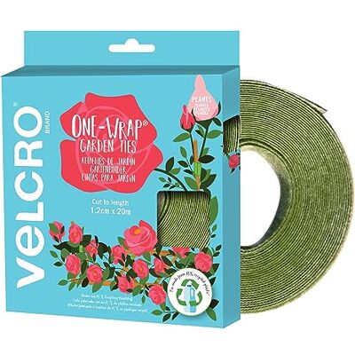 VELCRO Brand VELCRO Marke Wiederverwendbare Pflanzenbinder Mehrzweckbinder Perfektes Gartenzubehör und schonend für Pflanzen grün 12mm x 20m VELCRO Brand VELCRO Marke Wiederverwendbare Pflanzenbinder Mehrzweckbinder Perfektes Gartenzubehör und schonend für Pflanzen grün 12mm x 20m