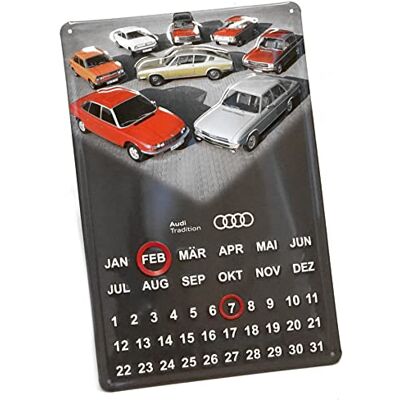 Audi A8-8998 Dauerkalender Kalender Ganzjahreskalender Stahlblech 3D-Prägung Oldtimer Youngtimer Audi A8-8998 Dauerkalender Kalender Ganzjahreskalender Stahlblech 3D-Prägung Oldtimer Youngtimer