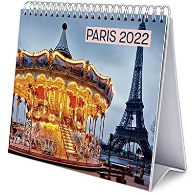 Grupo Erik Tischkalender 2022 Paris Kalender 2022 Tischkalender Tischplaner 2022 Planer 2022, CS22026, Grau Grupo Erik Tischkalender 2022 Paris Kalender 2022 Tischkalender Tischplaner 2022 Planer 2022, CS22026, Grau