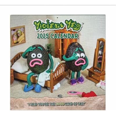 Me to You Violent Veg Wandkalender 2025, quadratisch Me to You Violent Veg Wandkalender 2025, quadratisch