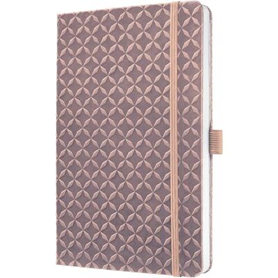 Sigel JN137 Notizbuch A5 liniert rose, Tagebuch Jolie, Hardcover, Gummiband, Stifteschlaufe, Einstecktasche, vegan, aus nachhaltigem Papier Sigel JN137 Notizbuch A5 liniert rose, Tagebuch Jolie, Hardcover, Gummiband, Stifteschlaufe, Einstecktasche, vegan, aus nachhaltigem Papier