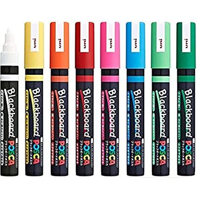 Faber-Castell POSCA Acrylfarbe Marker Set, 8 Farben mittel, PC-5M (PC5M 8) Faber-Castell POSCA Acrylfarbe Marker Set, 8 Farben mittel, PC-5M (PC5M 8)