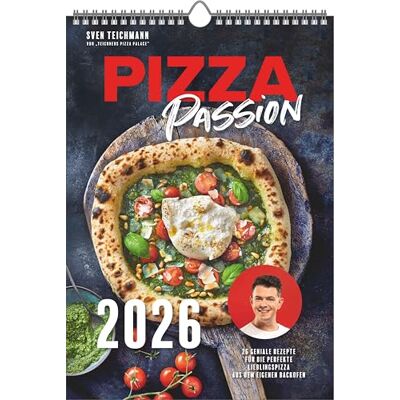 Alpha BJVV Pizza Passion Wandkalender (24 x 34 cm) mit 27 Rezepten und Tipps von Sven Teichmann, perfektes Geschenk für Pizza Liebhaber und Foodies Alpha BJVV Pizza Passion Wandkalender (24 x 34 cm) mit 27 Rezepten und Tipps von Sven Teichmann, perfektes Geschenk für Pizza Liebhaber und Foodies
