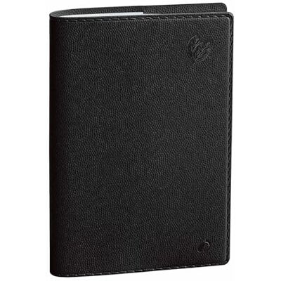 QUO VADIS Kollektion: Equology Wanderung, recycelt, Wochenansicht, Format: 9 x 12,5 cm, Farbe: Schwarz, Jahr: 2024 QUO VADIS Kollektion: Equology Wanderung, recycelt, Wochenansicht, Format: 9 x 12,5 cm, Farbe: Schwarz, Jahr: 2024