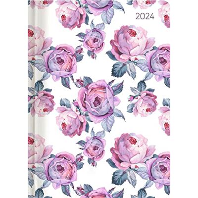 Alpha Ladytimer Midi Roses 2024 Taschen-Kalender 12x17 cm Rosen mit Mattfolie Notiz-Buch Weekly 192 Seiten Alpha Ladytimer Midi Roses 2024 Taschen-Kalender 12x17 cm Rosen mit Mattfolie Notiz-Buch Weekly 192 Seiten