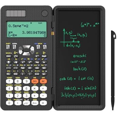 NEWYES Scientific Taschenrechner 417 Funktionen Engineering Calculator mit Schreibtafel und Stift für Studenten, Lehrer, Ingenieure, Technisch-Wissenschaftlich, Solar und Batterie Dual Stromversorgung NEWYES Scientific Taschenrechner 417 Funktionen Engineering Calculator mit Schreibtafel und Stift für Studenten, Lehrer, Ingenieure, Technisch-Wissenschaftlich, Solar und Batterie Dual Stromversorgung